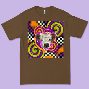 Halloween  Calf Scottish Premium Tee Designed By Barkaloodesign