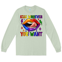 Matcha kiss whoever you want Long Sleeve Tee - JahusDesignShop
