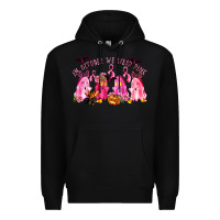 Black in october we wear pink Premium Hoodie - LillyAllenDesigns