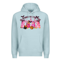Blue Mist in october we wear pink Premium Hoodie - LillyAllenDesigns