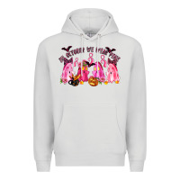 Dove Grey in october we wear pink Premium Hoodie - LillyAllenDesigns