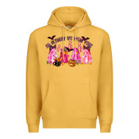 Mustard in october we wear pink Premium Hoodie - LillyAllenDesigns