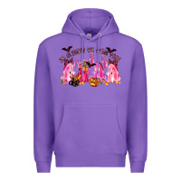 Purple in october we wear pink Premium Hoodie - LillyAllenDesigns
