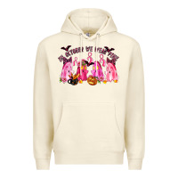 Sandshell in october we wear pink Premium Hoodie - LillyAllenDesigns