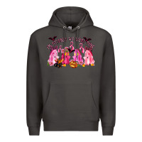 Smoke in october we wear pink Premium Hoodie - LillyAllenDesigns