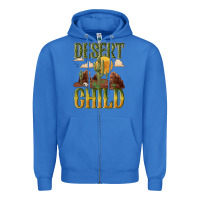 True Royal desert child cactus Zipper Hoodie - NancyCooperArtShop