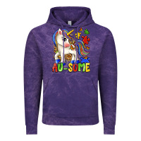 Cloud Purple au some unicorn Vintage Hoodie - Zillion Design Studio