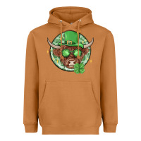 Meerkat st. patrick's day heifer Heavyweight Hoodie - MaliasSmallBusiness