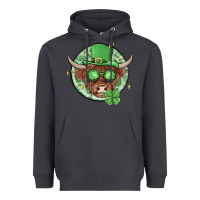 Smoke st. patrick's day heifer Heavyweight Hoodie - MaliasSmallBusiness