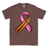 Chestnut breast cancer sport ribbons Classic Tee - AdoDesignShop