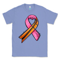 Colony Blue breast cancer sport ribbons Classic Tee - AdoDesignShop