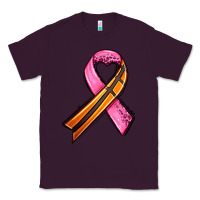 Plum breast cancer sport ribbons Classic Tee - AdoDesignShop