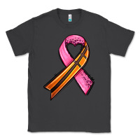 Smoke breast cancer sport ribbons Classic Tee - AdoDesignShop