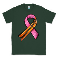 Sports Green breast cancer sport ribbons Classic Tee - AdoDesignShop