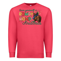 Cardinal have yourself a rowdy howdy christmas Premium Sweatshirt - MaliasSmallBusiness