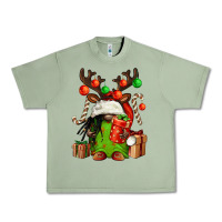 Oil Green christmas afro gnomes Urban Heavy Tee - FaDigitalArtStudio
