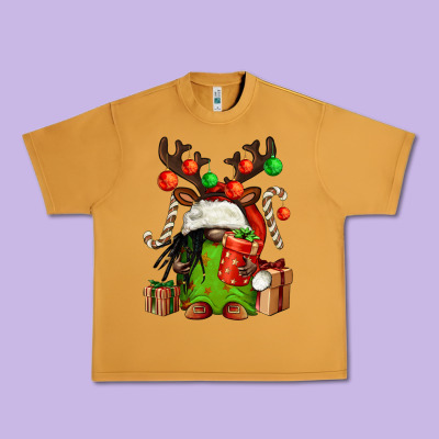 Christmas Afro Gnomes Urban Heavy Tee Designed By Fadigitalartstudio