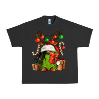 Pigment Black christmas afro gnomes Urban Heavy Tee - FaDigitalArtStudio