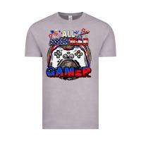 Vintage Zinc All American gamer 4th of july Vintage Tee - CowGirlArtShop