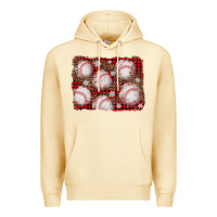 Pina Colada baseball christmas background Premium Hoodie - AdoDesignShop