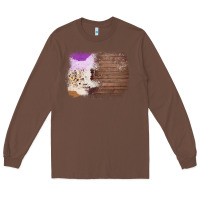 Chestnut Wood Cowhide Pattern Long Sleeve Tee - Bettercallsaul