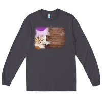 Smoke Wood Cowhide Pattern Long Sleeve Tee - Bettercallsaul