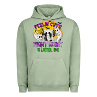 Pigment Oil Green feeling cute might haunt u later tbw Urban Hoodie - texasbilliewilder