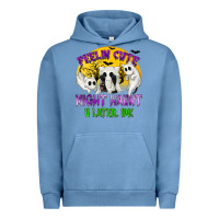 Pigment Pebble Blue feeling cute might haunt u later tbw Urban Hoodie - texasbilliewilder