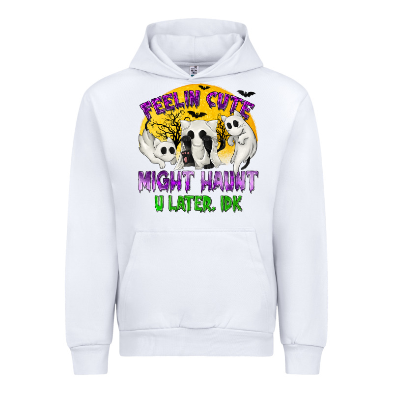 Feeling Cute Might Haunt U Later Tbw Urban Hoodie by texasbilliewilder | Teevron
