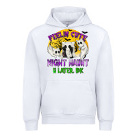 White feeling cute might haunt u later tbw Urban Hoodie - texasbilliewilder