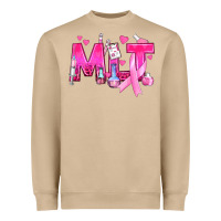 Mushroom Medical Laboratory Technician Breast Cancer Heavyweight Sweatshirt - texasbilliewilder