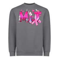 Medical Laboratory Technician Breast Cancer Heavyweight Sweatshirt | Teevron