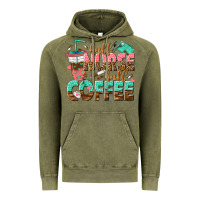 Vintage Olive half nurse half coffee Vintage Hoodie - texasbilliewilder