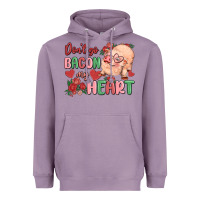 Lavender don't go bacon my heart Heavyweight Hoodie - MaliasSmallBusiness
