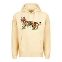 Pina Colada christmas bengal cat Premium Hoodie - LillyAllenDesigns