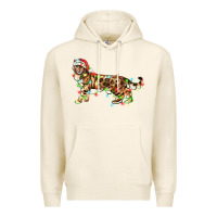 Tofu christmas bengal cat Premium Hoodie - LillyAllenDesigns