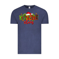 Vintage Denim Christmas kizzie claus Vintage Tee - FaDigitalArtStudio