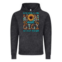 Vintage Black god gifted me two titles mom and gigi  and i rock them both Vintage Hoodie - JahusDesignShop