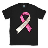 Black breast cancer sport ribbons Classic Tee - AdoDesignShop