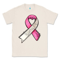 Natural breast cancer sport ribbons Classic Tee - AdoDesignShop