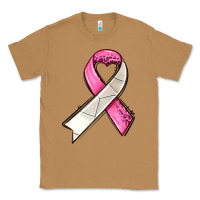 Toasted Coconut breast cancer sport ribbons Classic Tee - AdoDesignShop