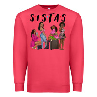 Cardinal sista sisters afro black women Premium Sweatshirt - NancyCooperArtShop