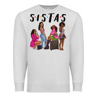 Dove Grey sista sisters afro black women Premium Sweatshirt - NancyCooperArtShop