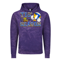 Cloud Purple tis' the season volleyball Vintage Hoodie - Zillion Design Studio