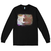 Black Cowhide Wood Glitter Pattern Long Sleeve Tee - Bettercallsaul