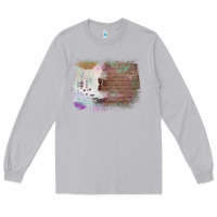 Moon Dust Cowhide Wood Glitter Pattern Long Sleeve Tee - Bettercallsaul
