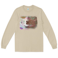 Mushroom Cowhide Wood Glitter Pattern Long Sleeve Tee - Bettercallsaul