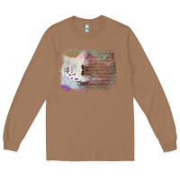 Toasted Coconut Cowhide Wood Glitter Pattern Long Sleeve Tee - Bettercallsaul