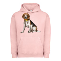 Pigment Salmon beagle with overflow Urban Hoodie - texasbilliewilder