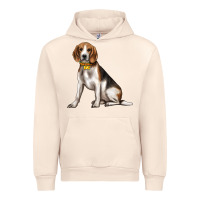 Sandshell beagle with overflow Urban Hoodie - texasbilliewilder